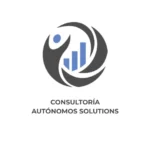 Logo y título de la consultoría Autónomos Solutions (con texto debajo del logo)